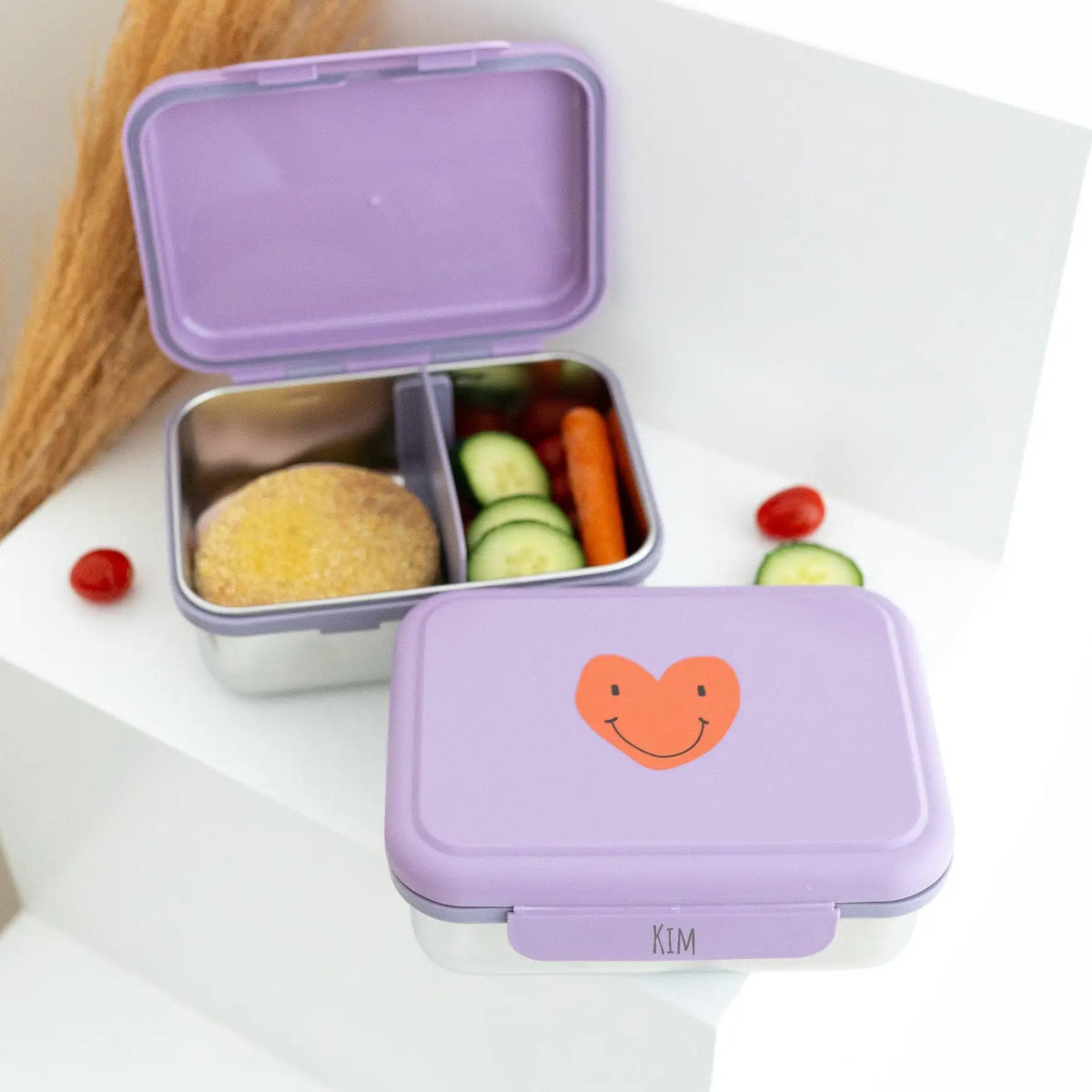 LÄSSIG Kinder Brotdose Edelstahl personalisiert - Little Gang - wunderwunsch