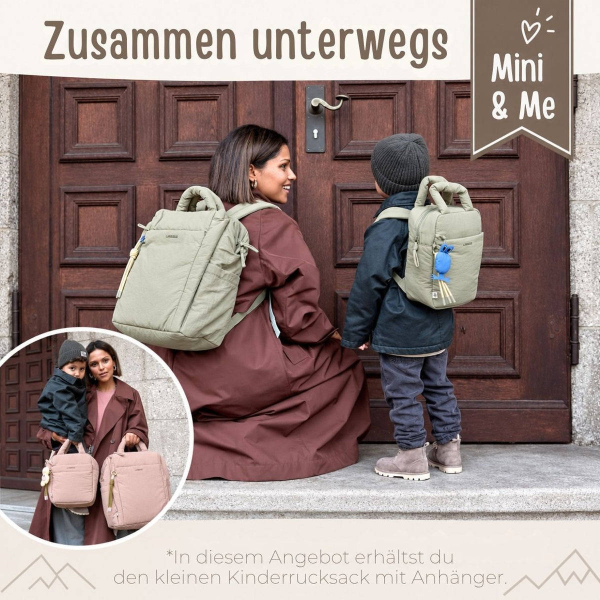 LÄSSIG Kindergartenrucksack personalisiert - Mini Minoa - wunderwunsch