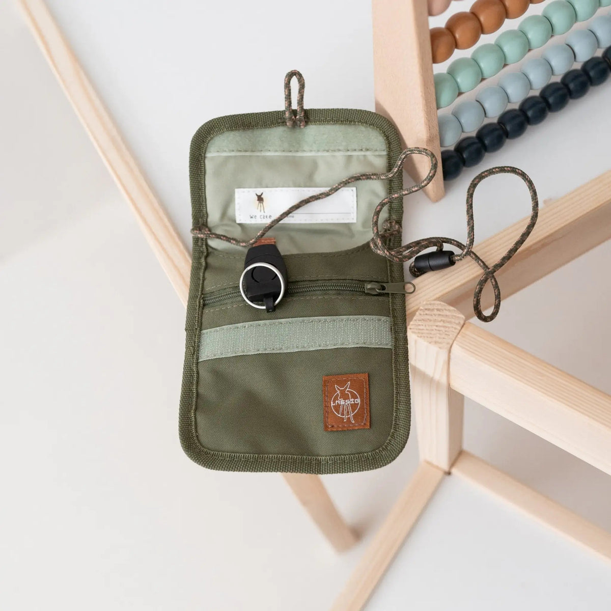 LÄSSIG Schulranzen Set 7-teilig - Olive - wunderwunsch