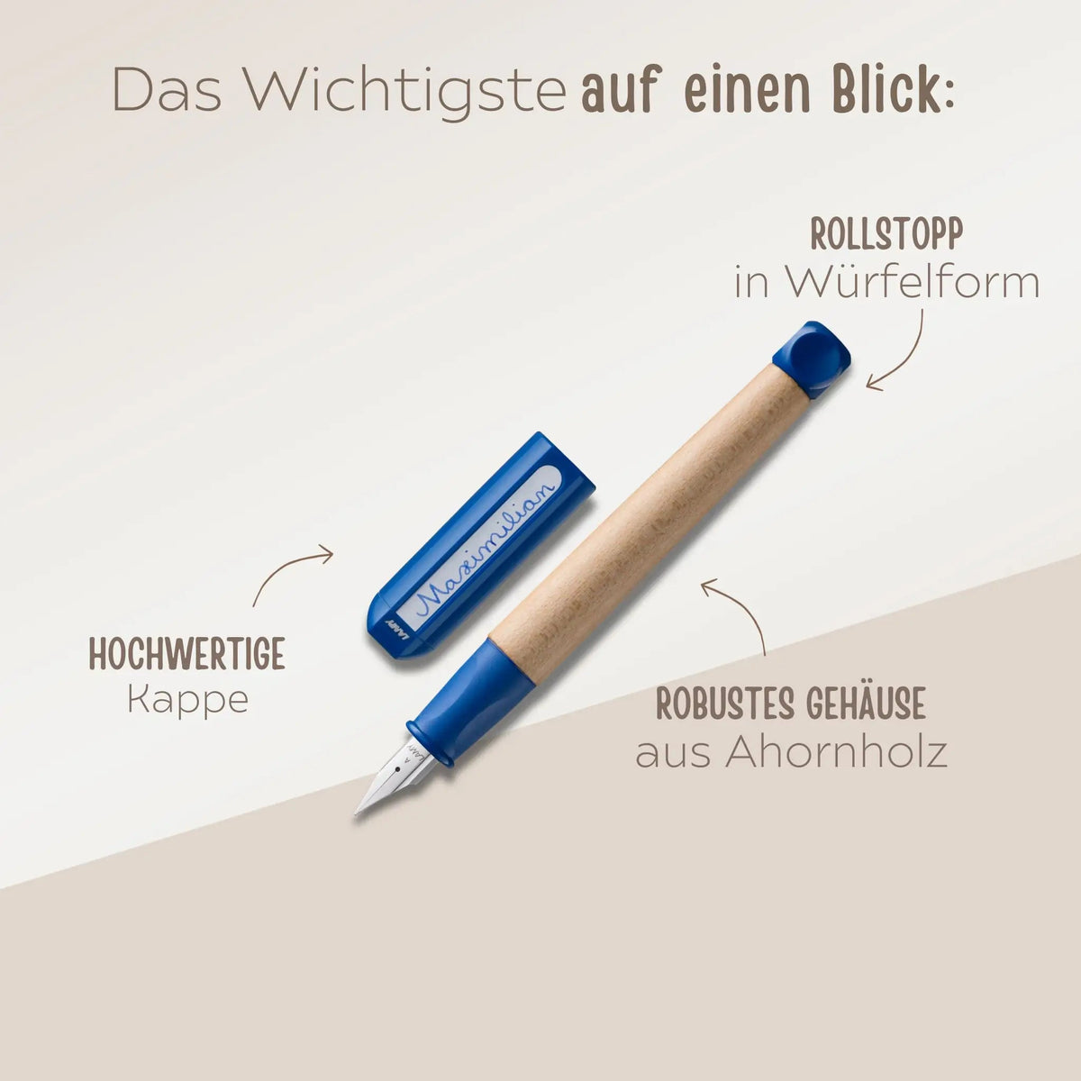 LAMY abc Füllhalter personalisiert - wunderwunsch