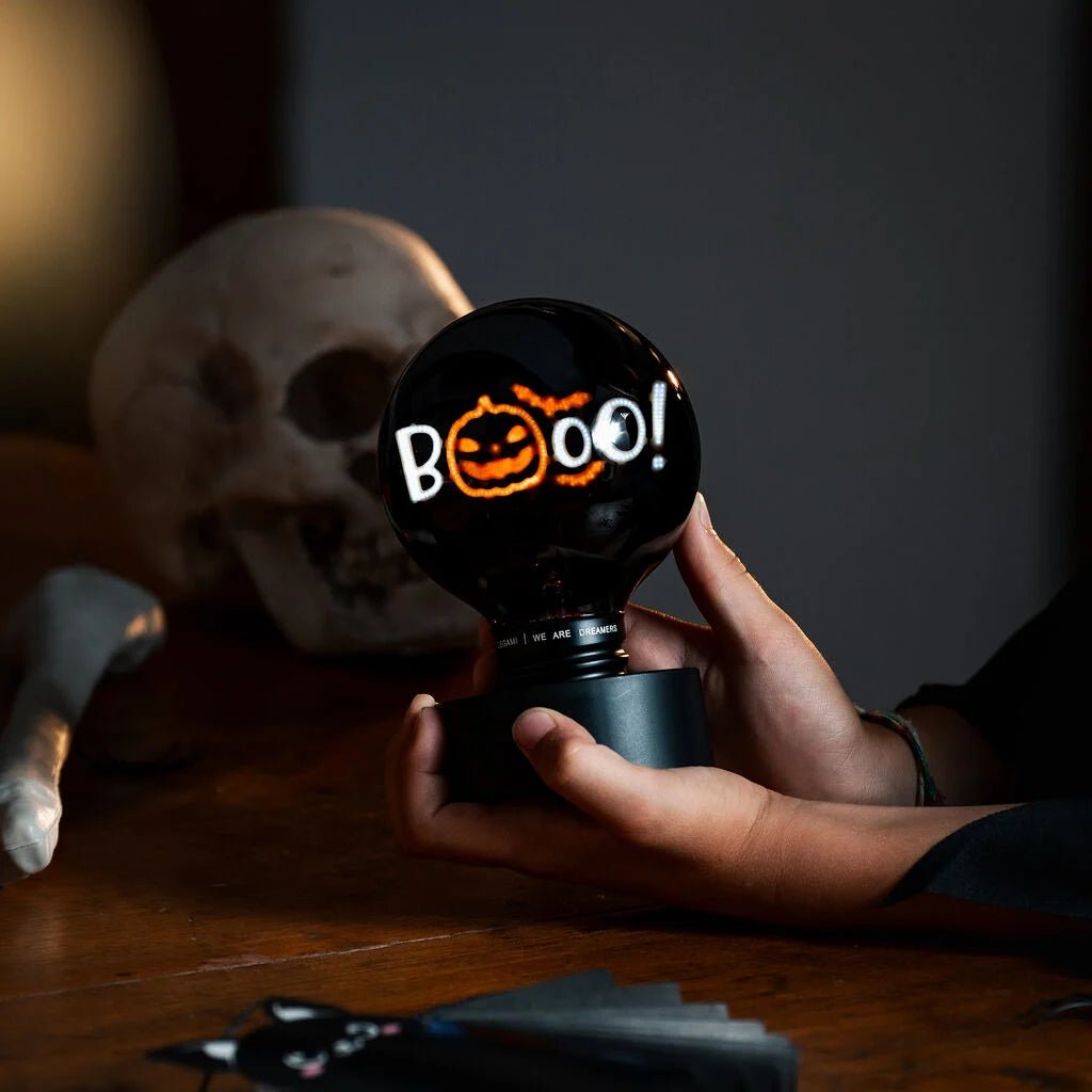 LEGAMI Deko-Tischlampe in Glühbirnenform - Pumpkin Booo - Bulb Fiction - wunderwunsch