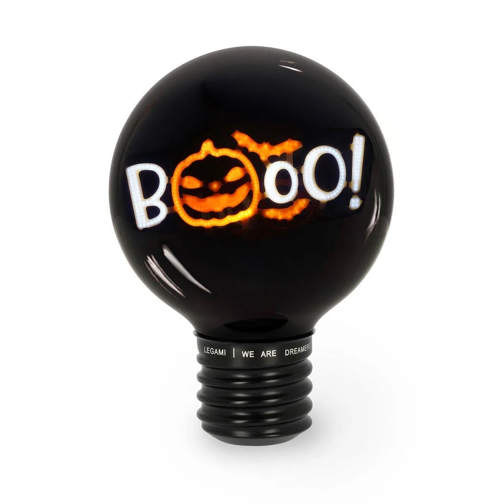 LEGAMI Deko-Tischlampe in Glühbirnenform - Pumpkin Booo - Bulb Fiction - wunderwunsch