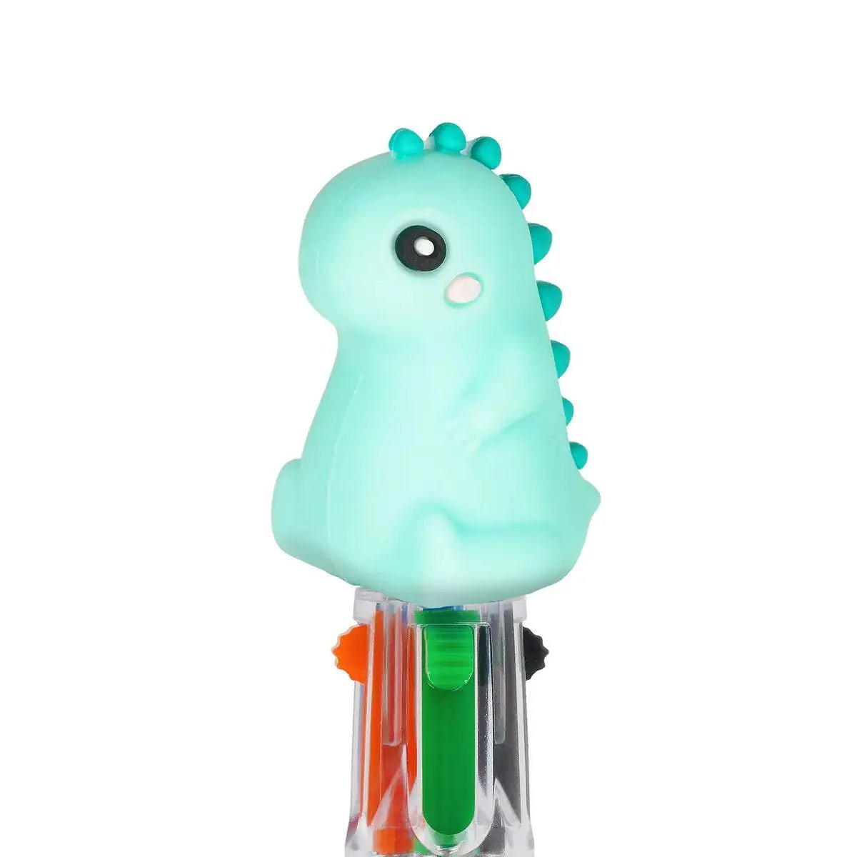 LEGAMI Dino Mini-Kugelschreiber mit 4 Farben - wunderwunsch