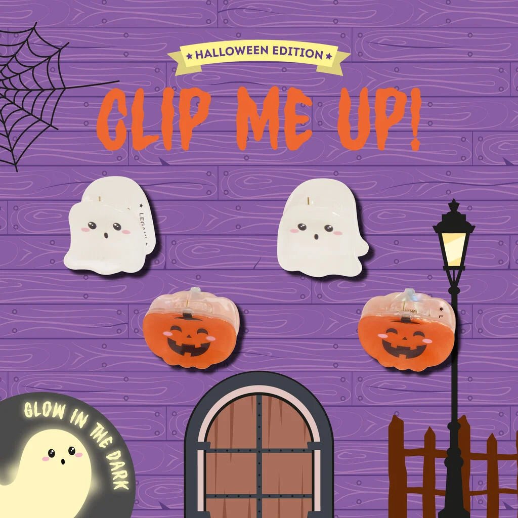 LEGAMI Halloween Set aus 4 Mini-Haarclips - Clip Me Up! - wunderwunsch