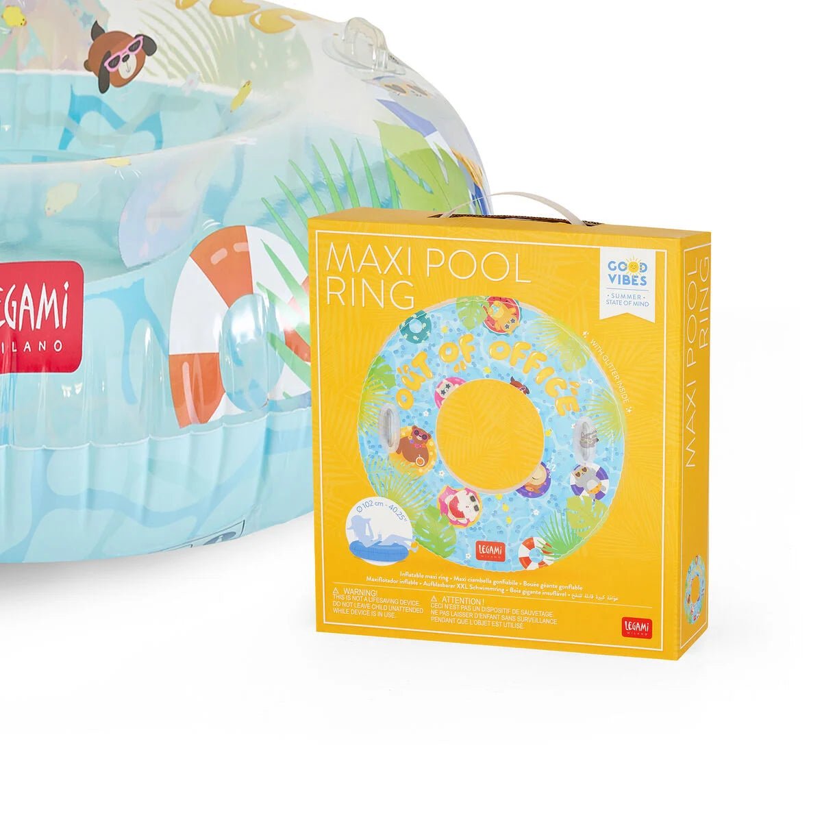 LEGAMI Maxi-Schwimmring Out of Office - Maxi Pool Ring - wunderwunsch