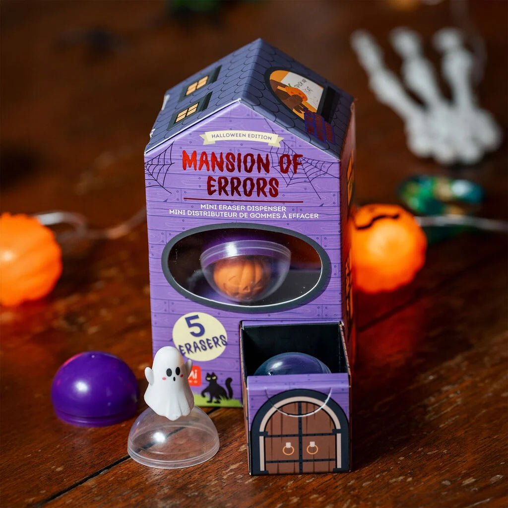 LEGAMI Mini-Radiergummispender - Mansion of Errors - wunderwunsch