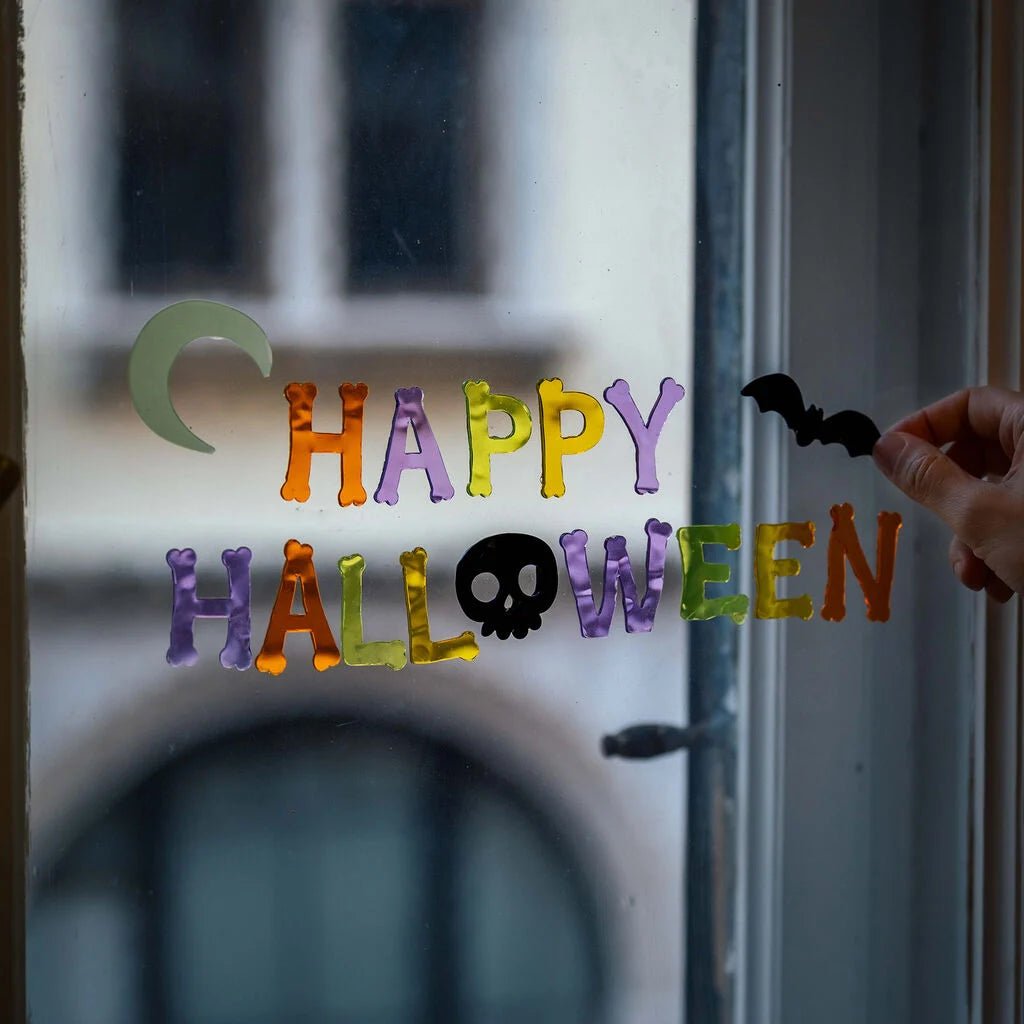 LEGAMI Set mit Gel-Fensteraufklebern - Happy Halloween - wunderwunsch