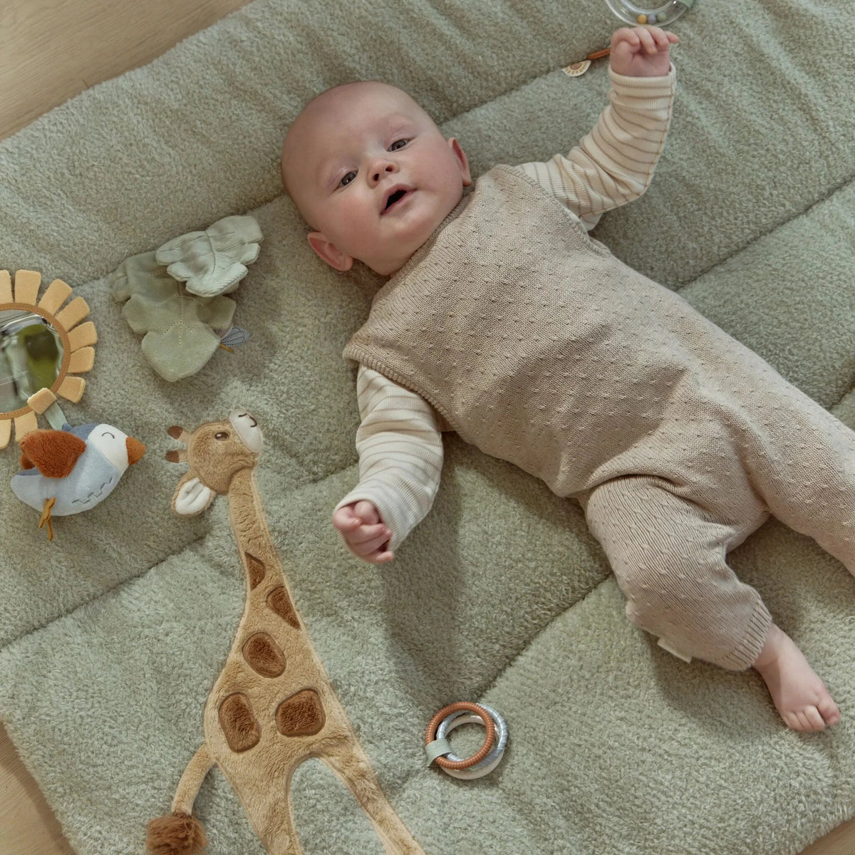 LITTLE DUTCH Aktivitäten Spieldecke - Safari Friends - wunderwunsch