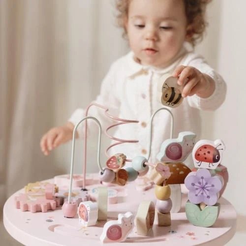 LITTLE DUTCH Aktivitätstisch - Fairy Garden - Rosa - wunderwunsch