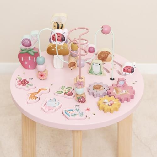 LITTLE DUTCH Aktivitätstisch - Fairy Garden - Rosa - wunderwunsch
