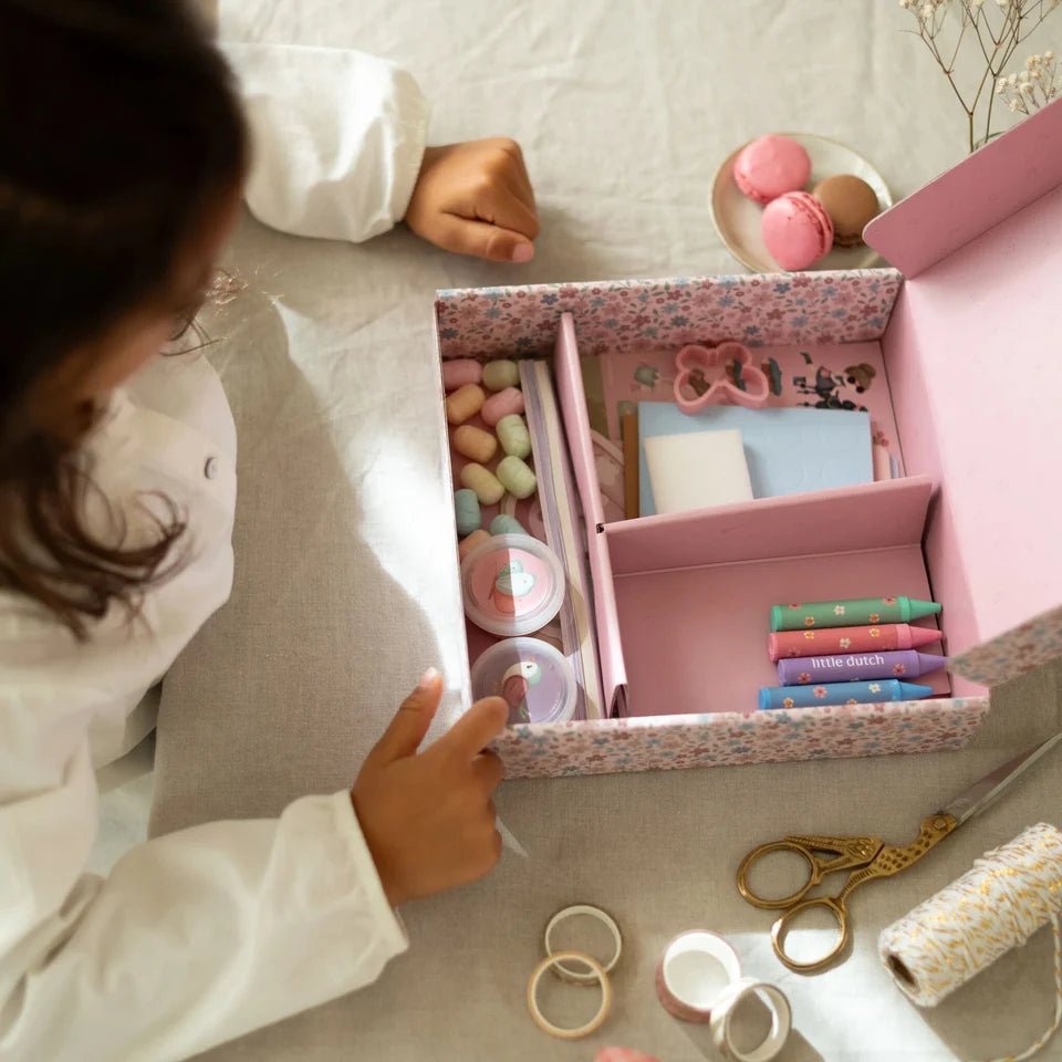 LITTLE DUTCH Bastelbox - Essentials - Rosa - wunderwunsch