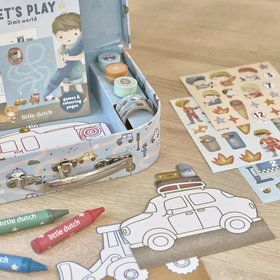 LITTLE DUTCH Bastelkoffer - Essentials - Jim - wunderwunsch