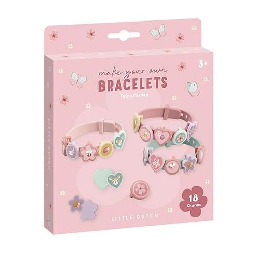 LITTLE DUTCH Bastelset - Armbänder - Fairy Garden - wunderwunsch