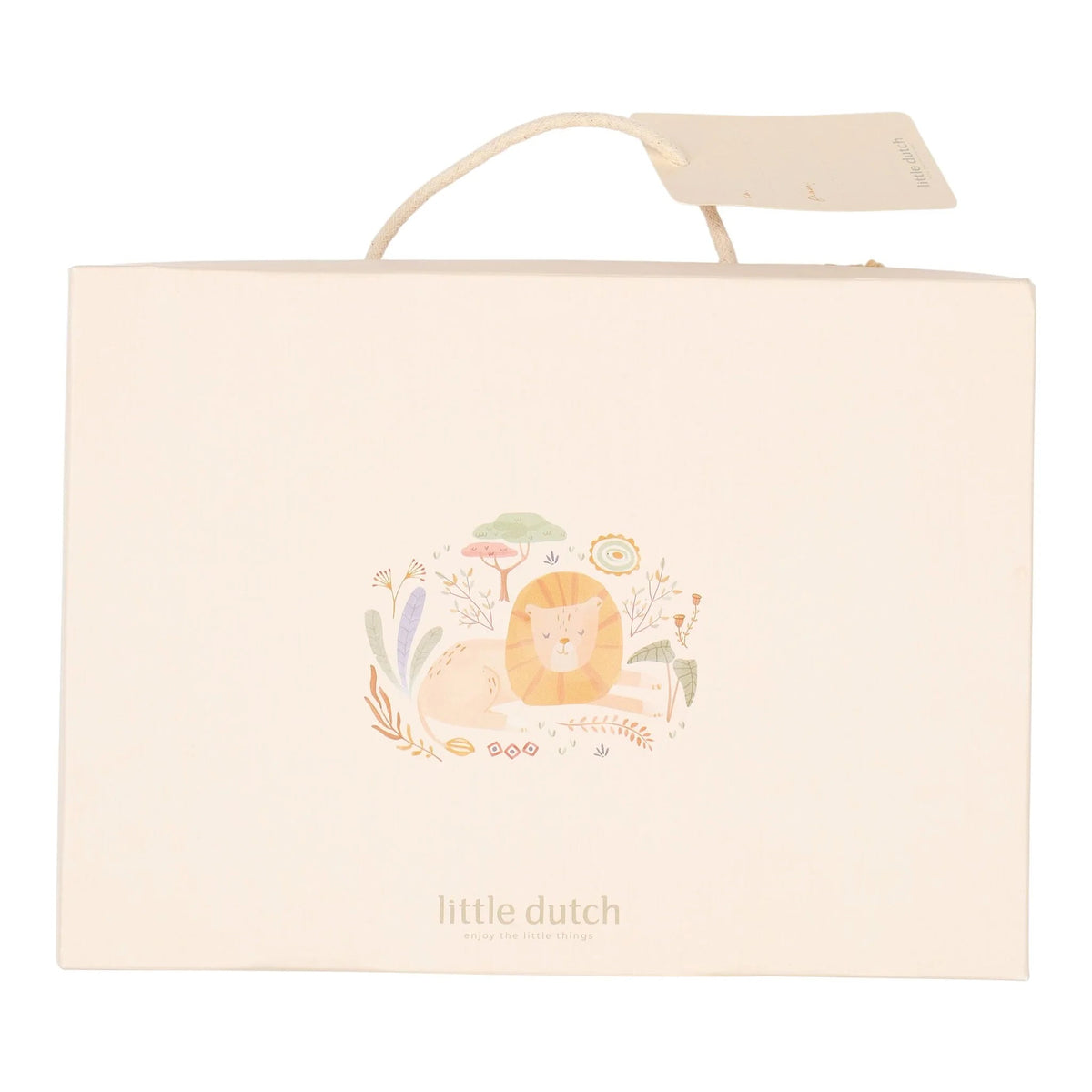 LITTLE DUTCH Geschenkbox Löwe - Gelb - wunderwunsch