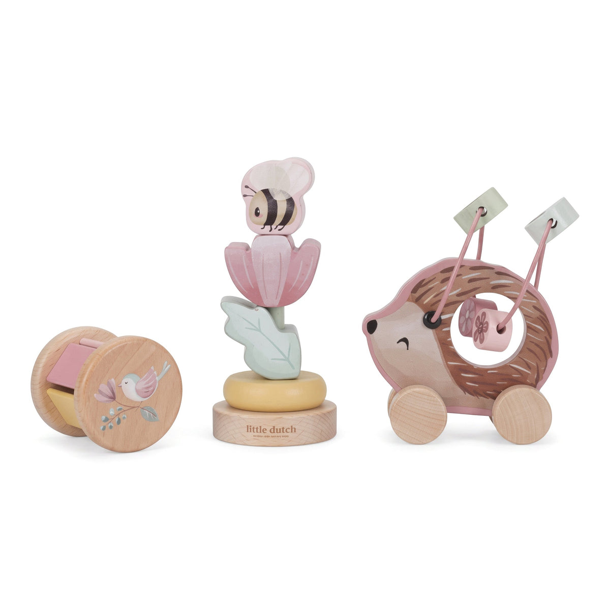 LITTLE DUTCH Geschenkset Holz - Fairy Garden rosa - wunderwunsch
