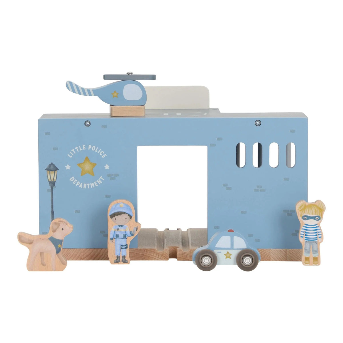 LITTLE DUTCH Holz Polizeistation - wunderwunsch