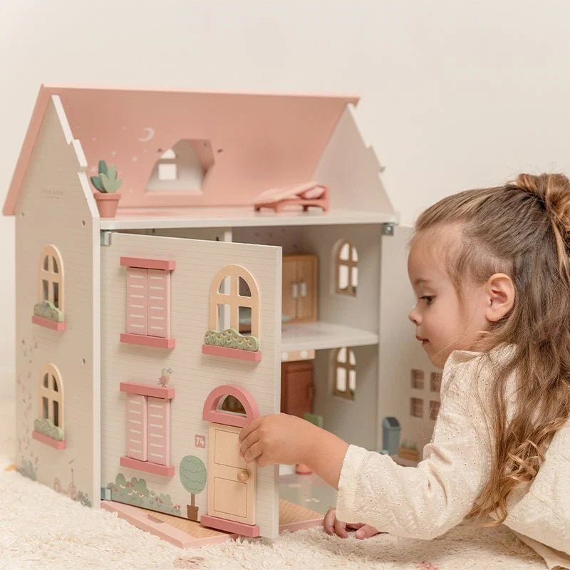 LITTLE DUTCH Holz Puppenhaus – Essentials - wunderwunsch