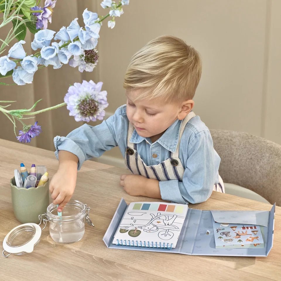 LITTLE DUTCH Malset - Fahrzeuge - Jim - wunderwunsch