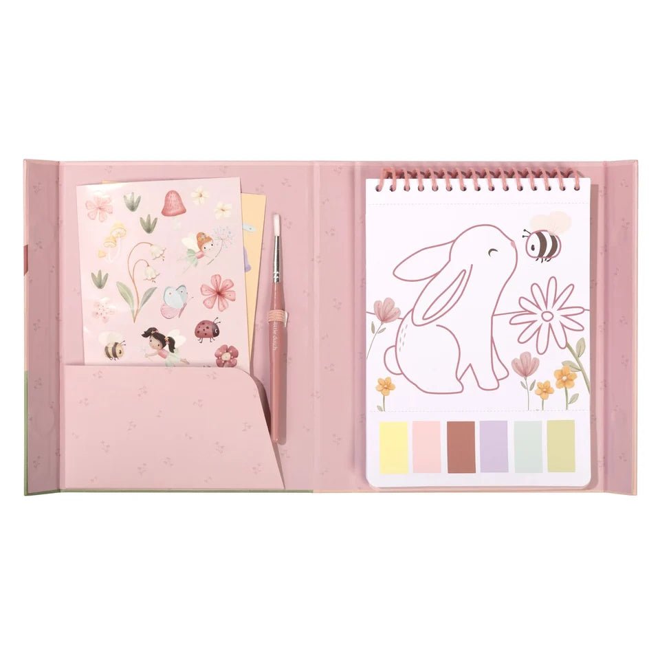 LITTLE DUTCH Malset - Fairy Garden - Rosa - wunderwunsch