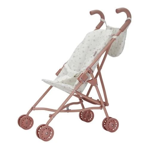 LITTLE DUTCH Puppenbuggy klappbar – Essentials – White Meadows - wunderwunsch