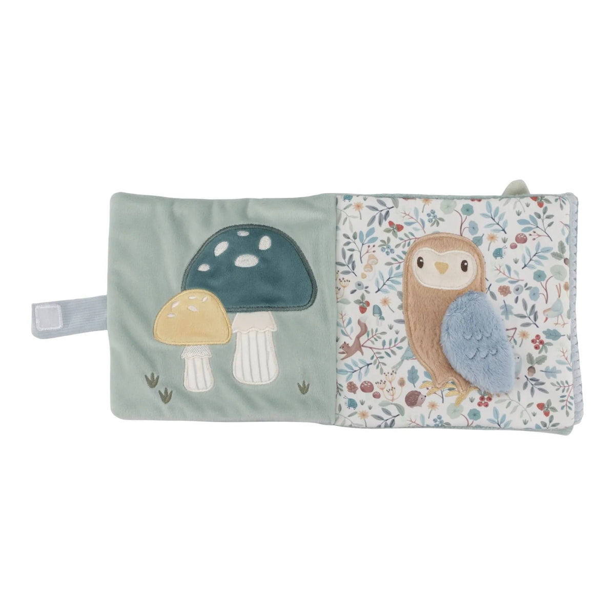 LITTLE DUTCH Stoffbuch - blau - Forest Friends - wunderwunsch