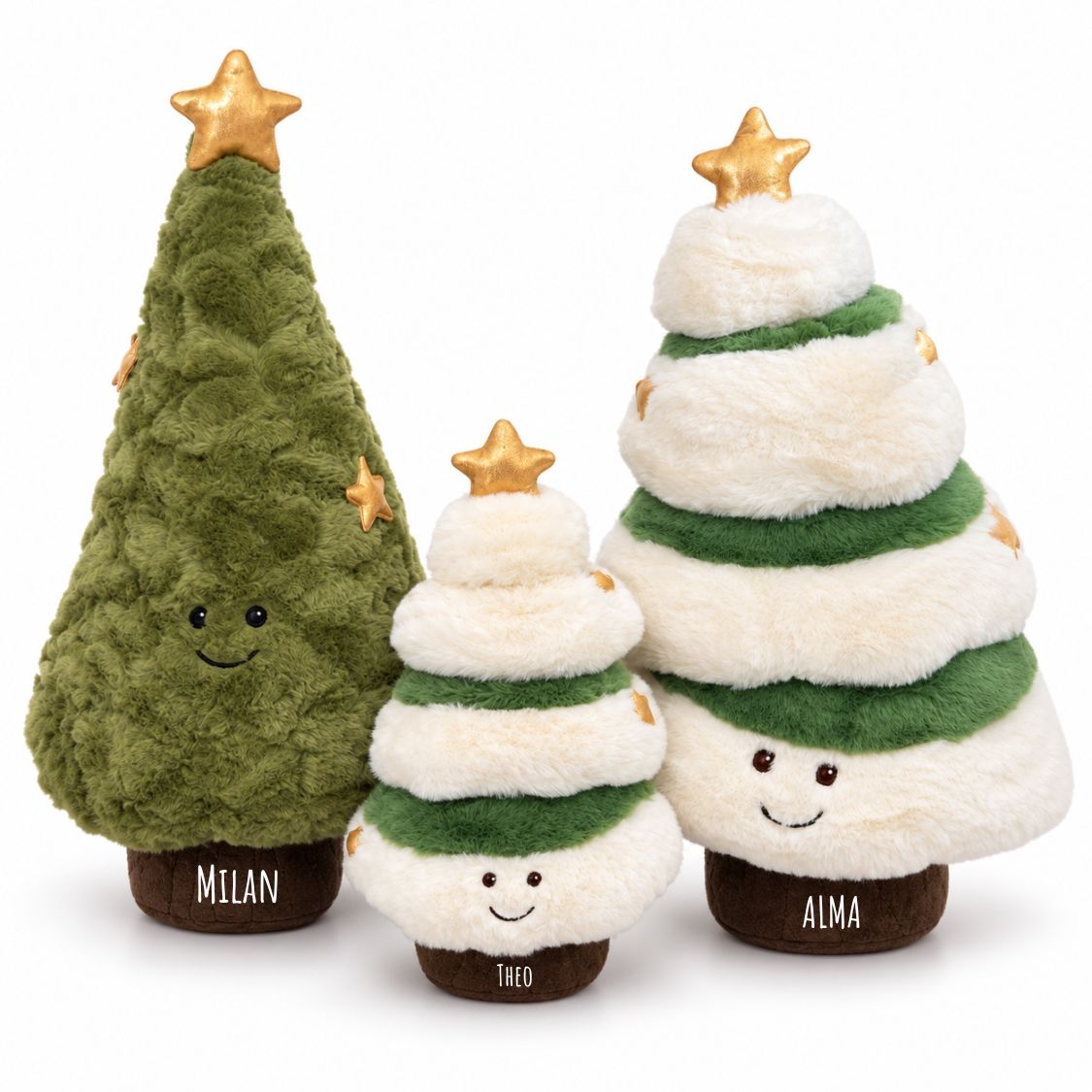 MCHUGS Kuscheltier personalisiert - Weihnachtsbaum - wunderwunsch