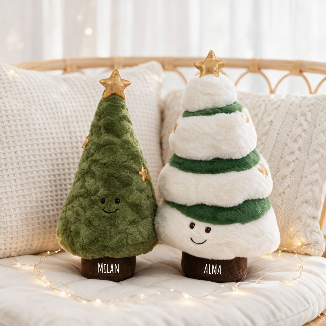 MCHUGS Kuscheltier personalisiert - Weihnachtsbaum - wunderwunsch