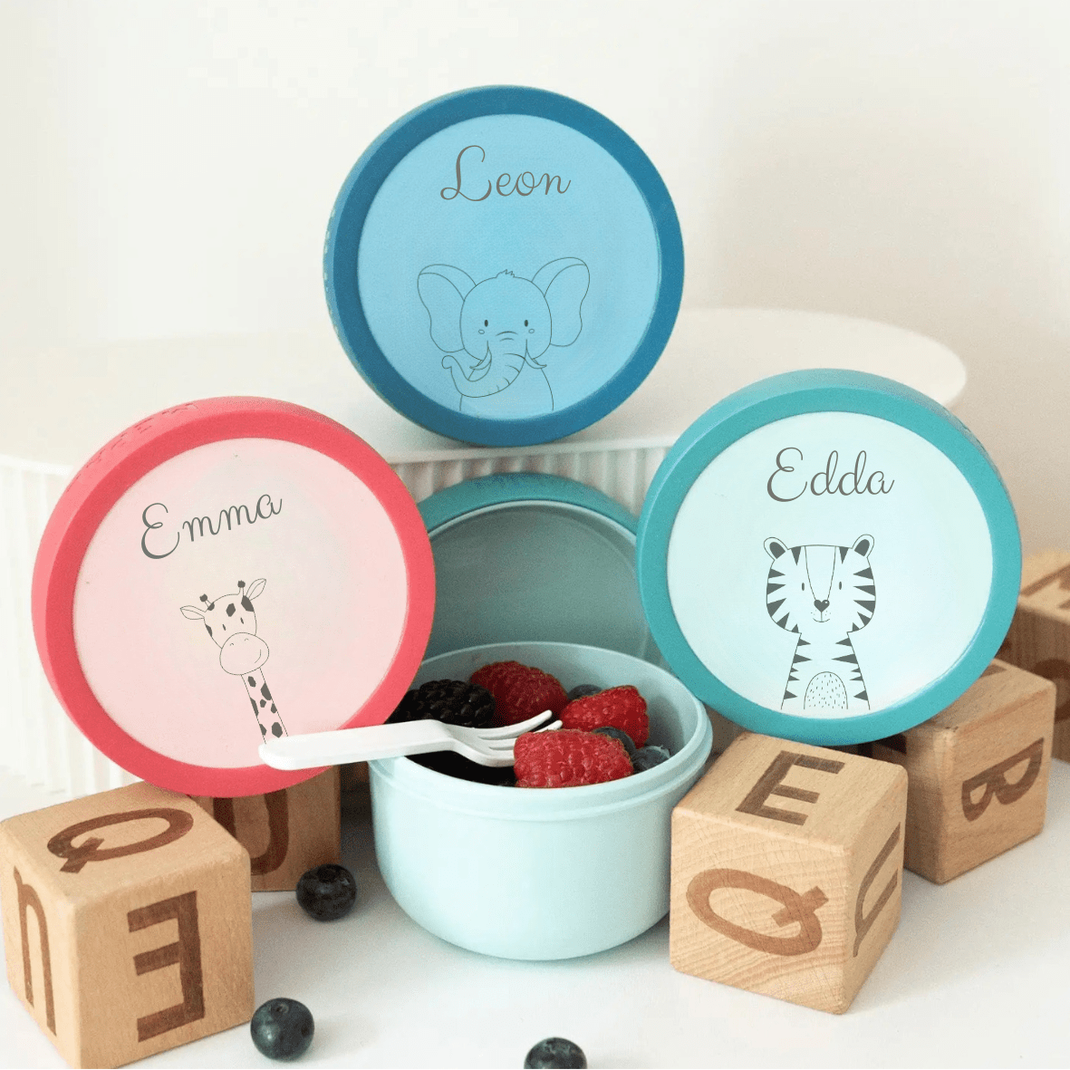 MEPAL Obstbox personalisiert - Tier - wunderwunsch
