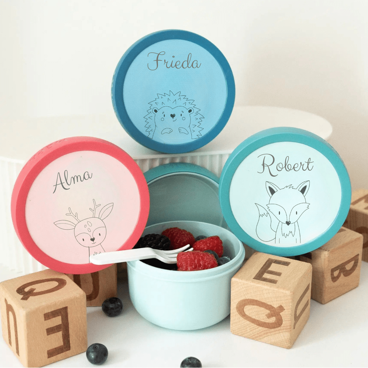 MEPAL Obstbox personalisiert - Tier - wunderwunsch