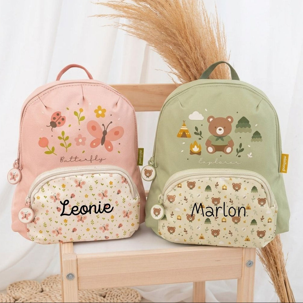 MINILAND Kinderrucksack personalisiert - wunderwunsch