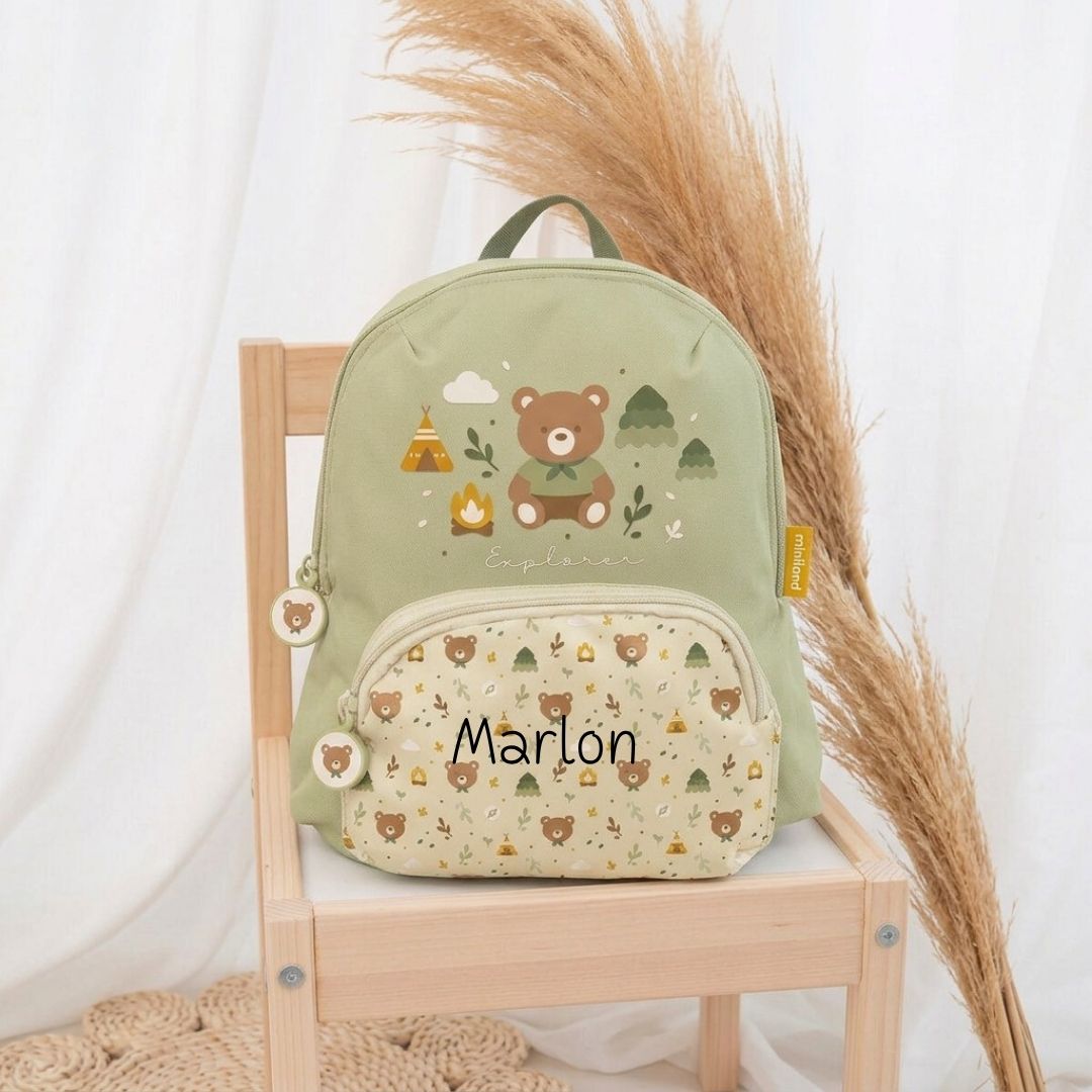 MINILAND Kinderrucksack personalisiert - wunderwunsch