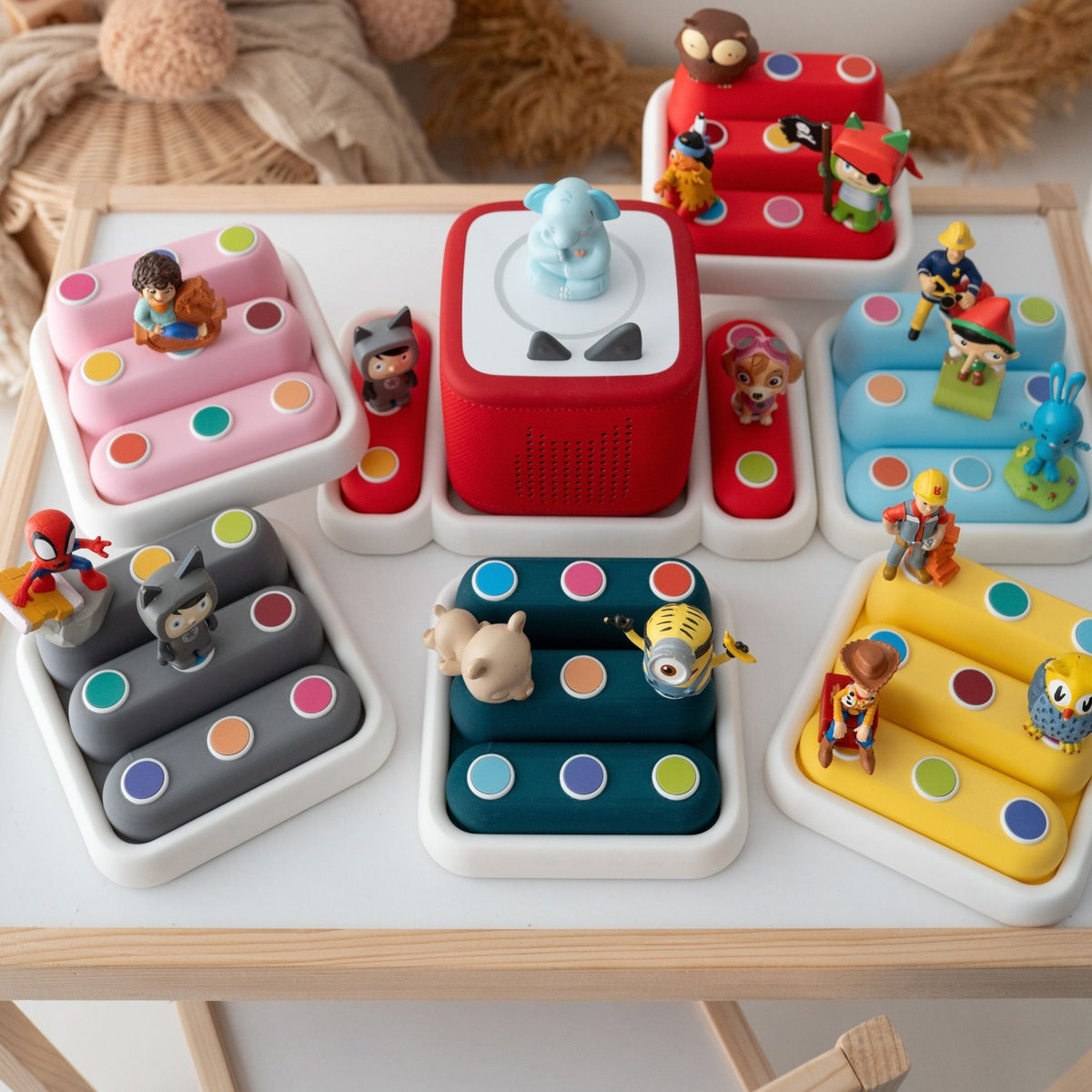 Toniebox Regal - modulares Bubble-Regal - wunderwunsch