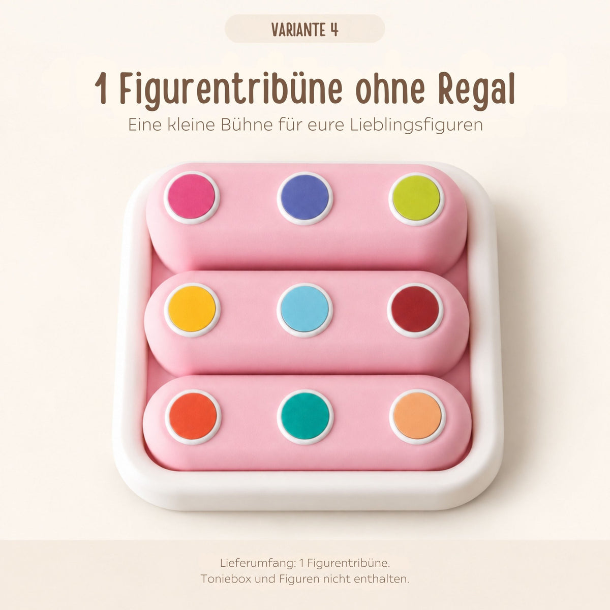 Toniebox Regal - modulares Bubble-Regal - wunderwunsch