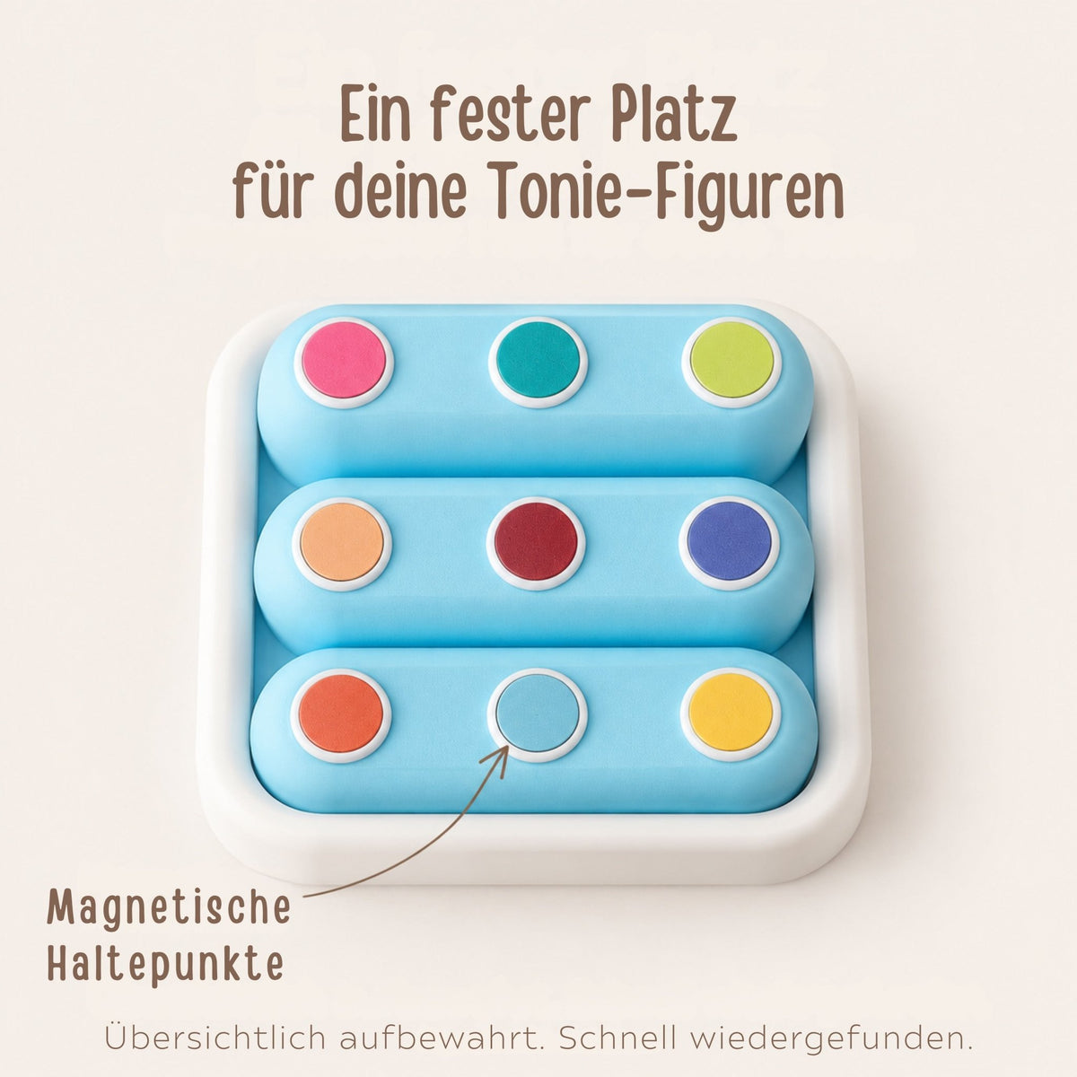Toniebox Regal - modulares Bubble-Regal - wunderwunsch