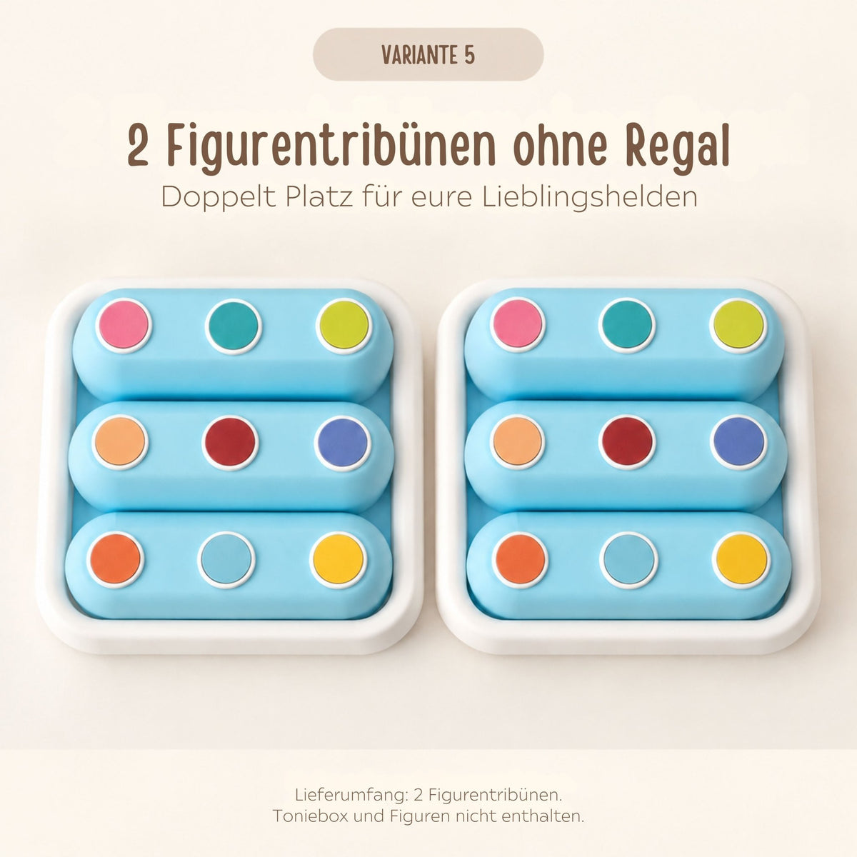 Toniebox Regal - modulares Bubble-Regal - wunderwunsch