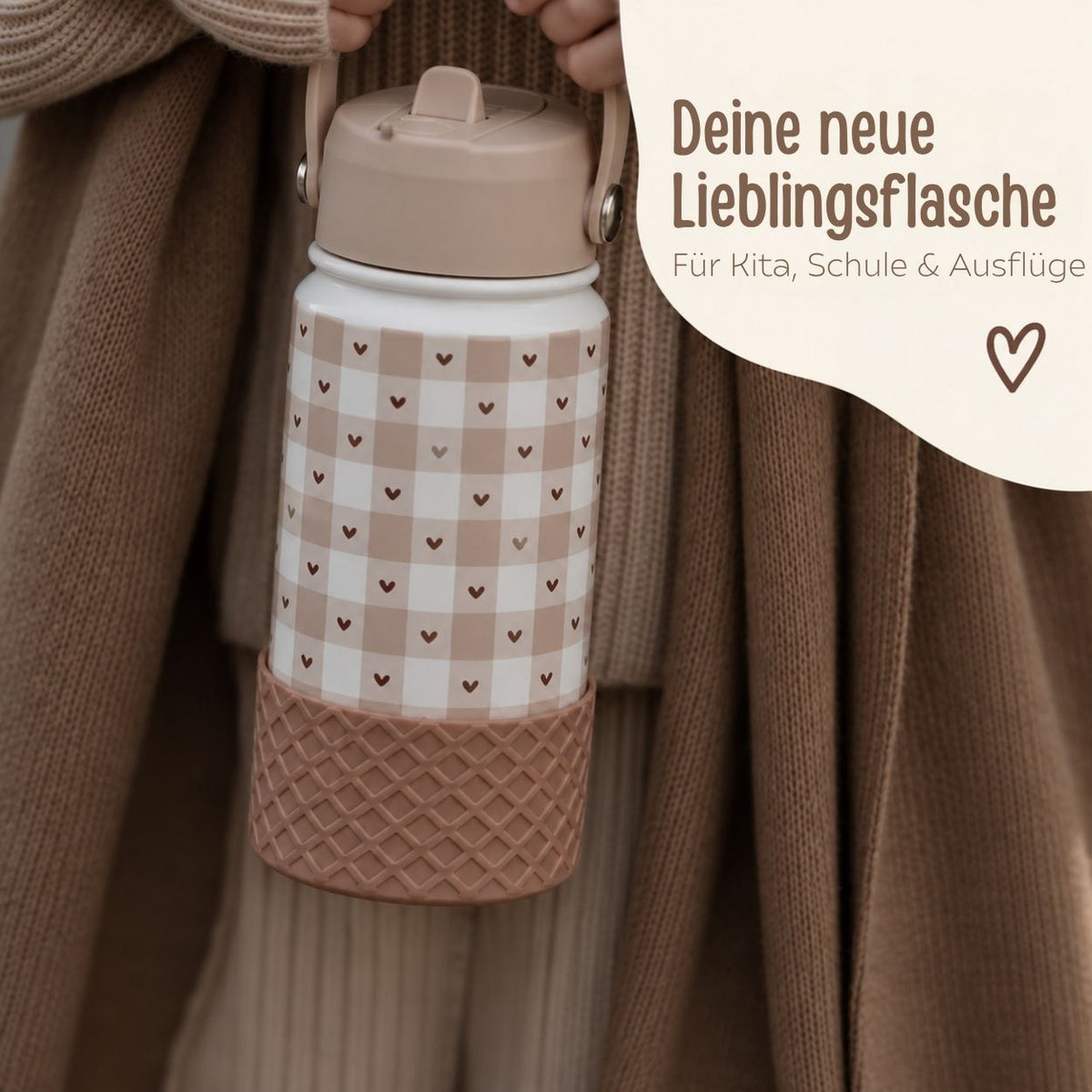 MRS.ERTHA Trinkflasche 350 ml personalisiert - wunderwunsch