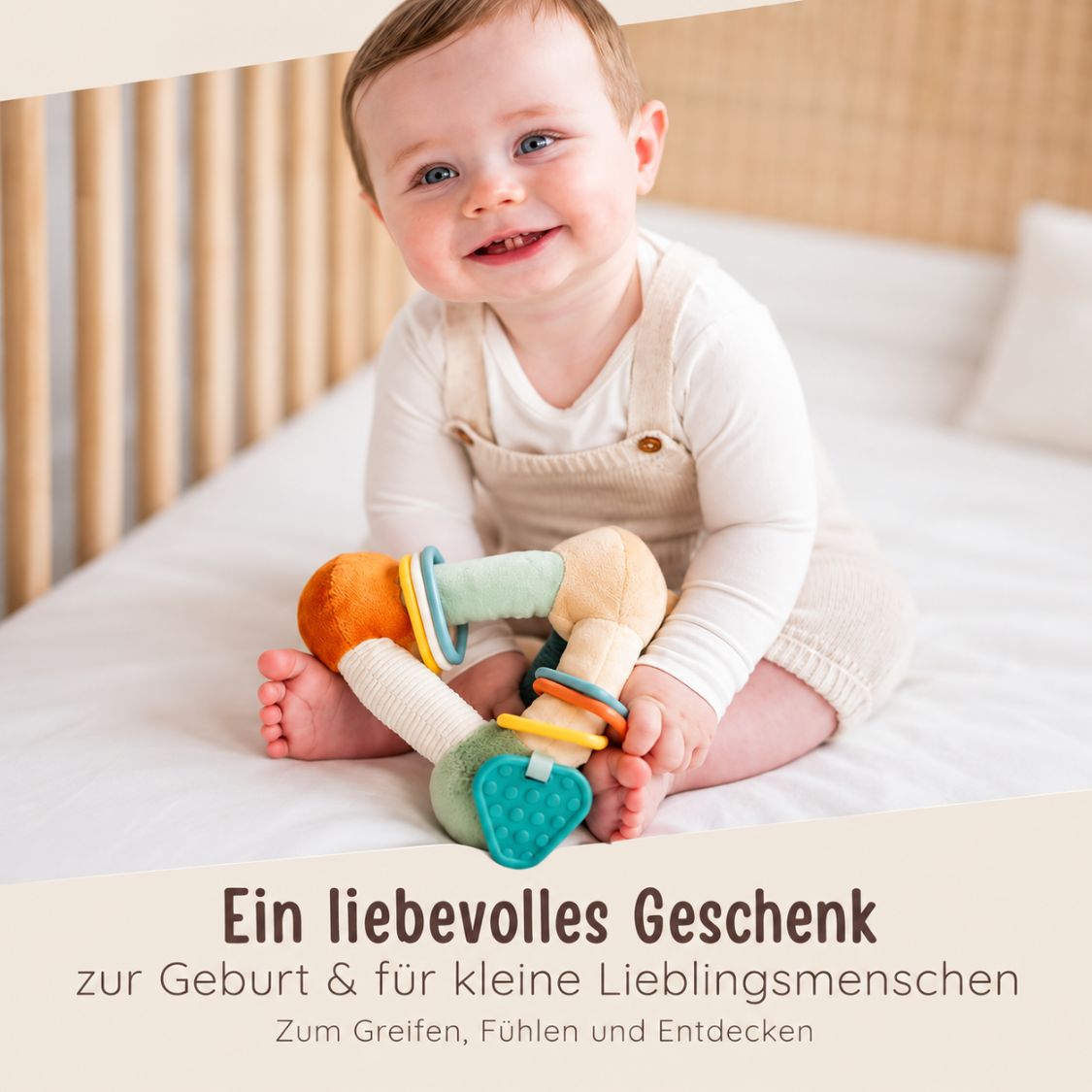 NATTOU Weiche Activity Pyramide personalisiert - wunderwunsch