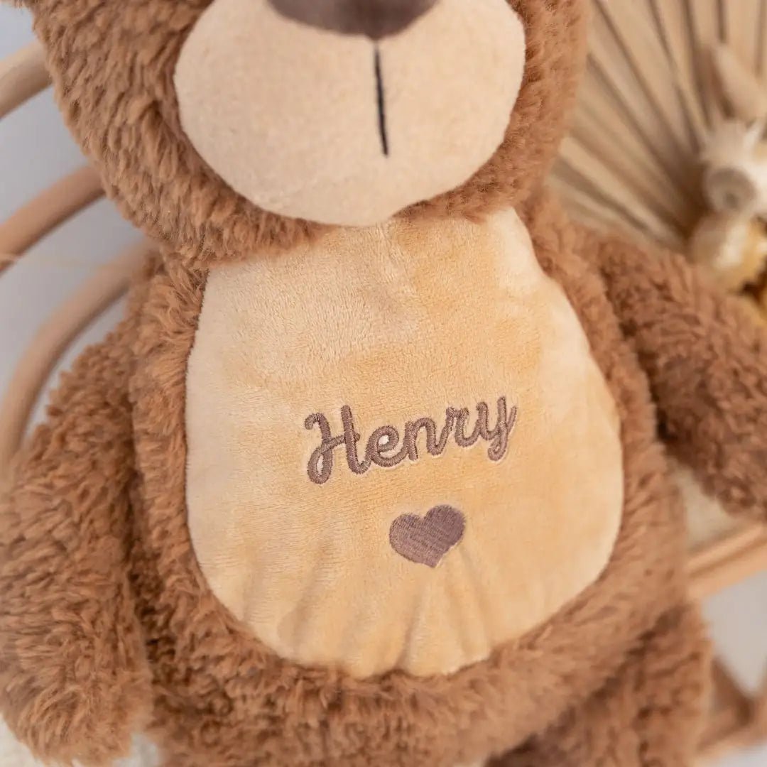 Personalisiertes Kuscheltier mit Namens-Stickerei - wunderwunsch