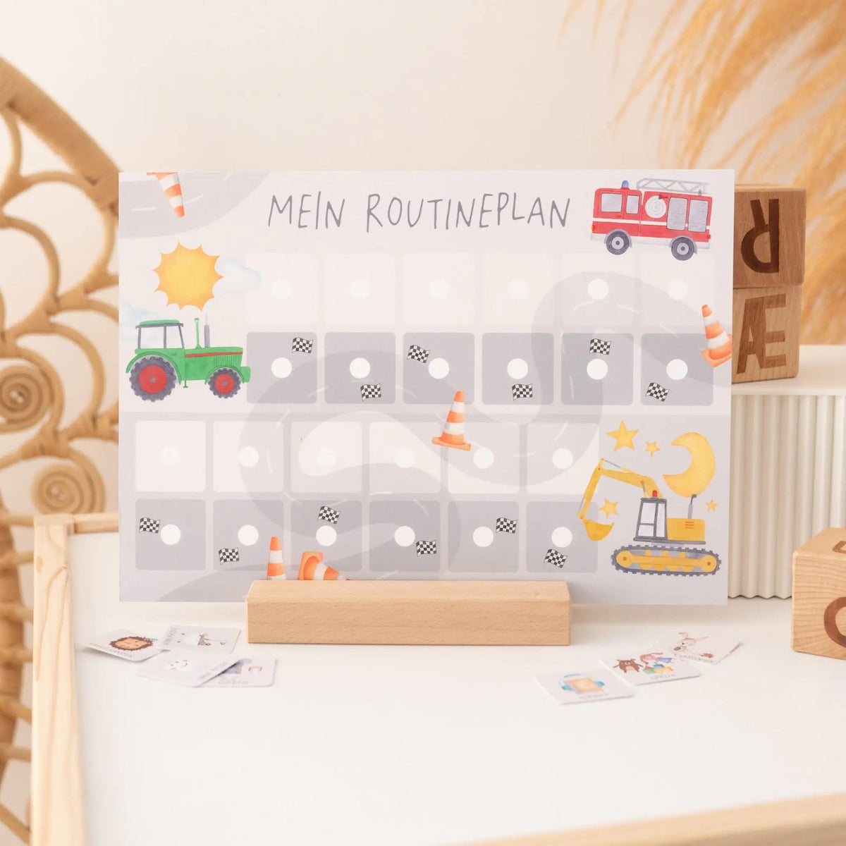 Routineplan "Fahrzeuge" - wunderwunsch