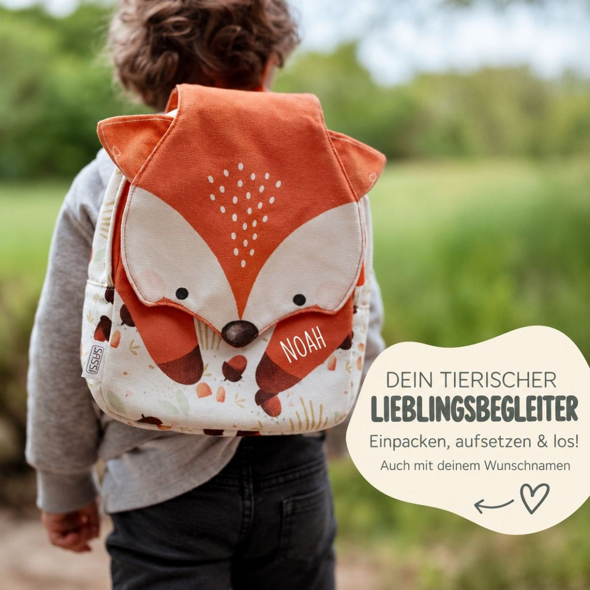SASSI A5 Mini Rucksack personalisiert - wunderwunsch
