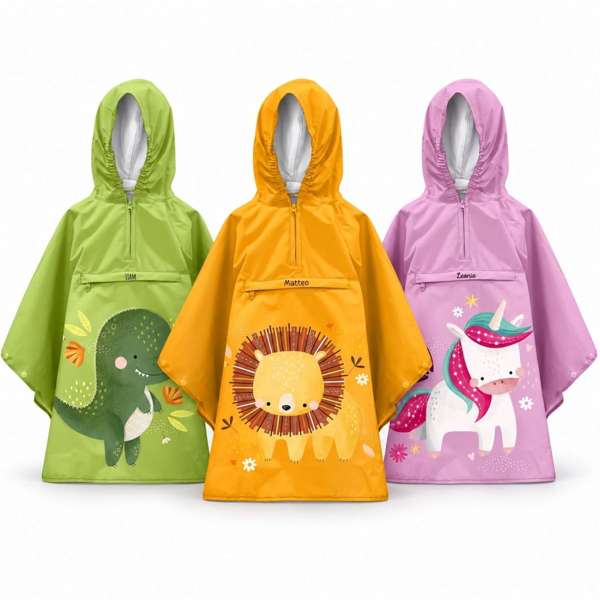 SASSI Kinder Regencape personalisiert - wunderwunsch