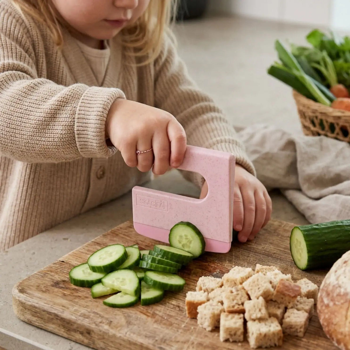 SKÅGFÄ Montessori Kindermesser personalisiert - wunderwunsch