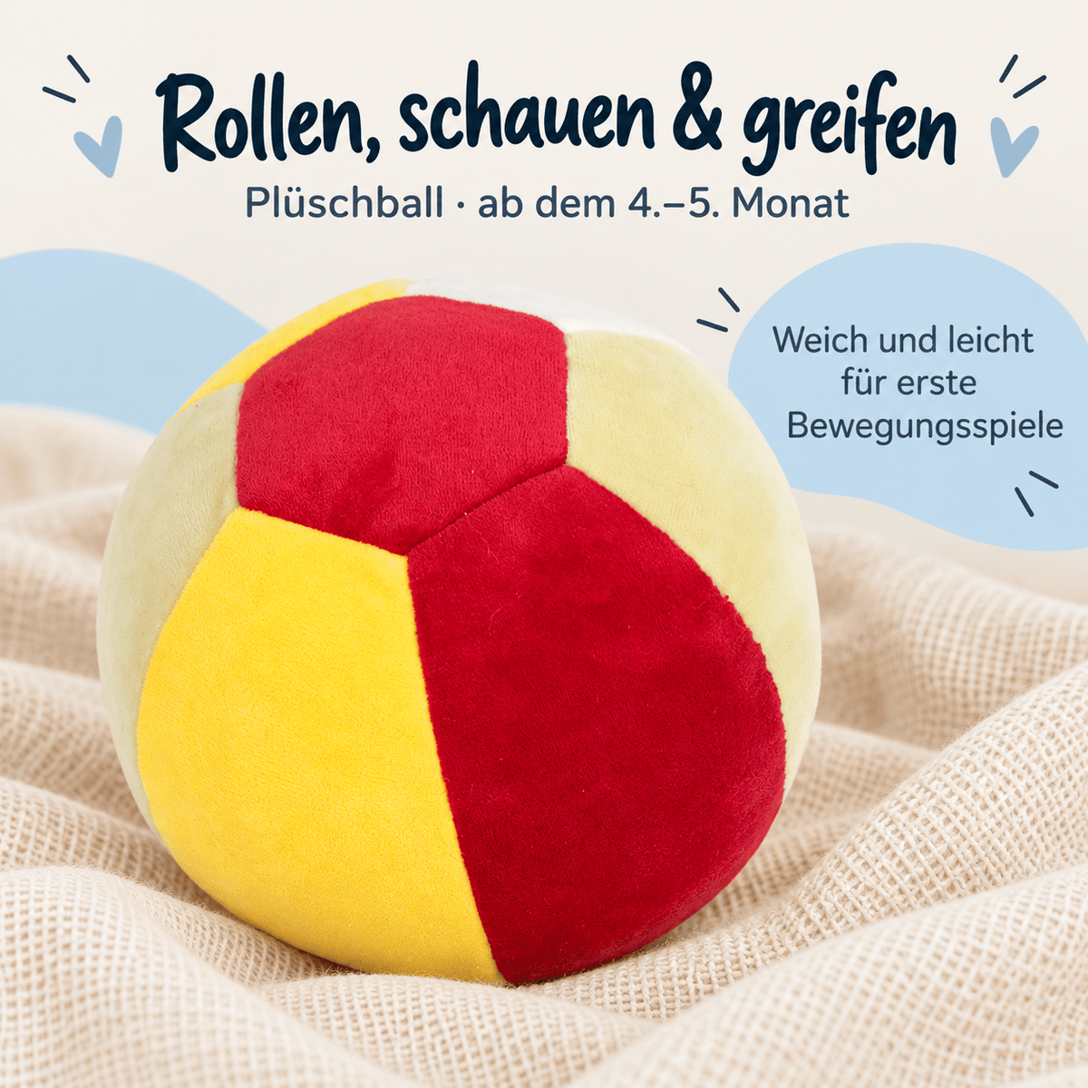 SMALL FOOT Baby-Box - 4 - 6 Monate „Erkunden & Begreifen“ - wunderwunsch