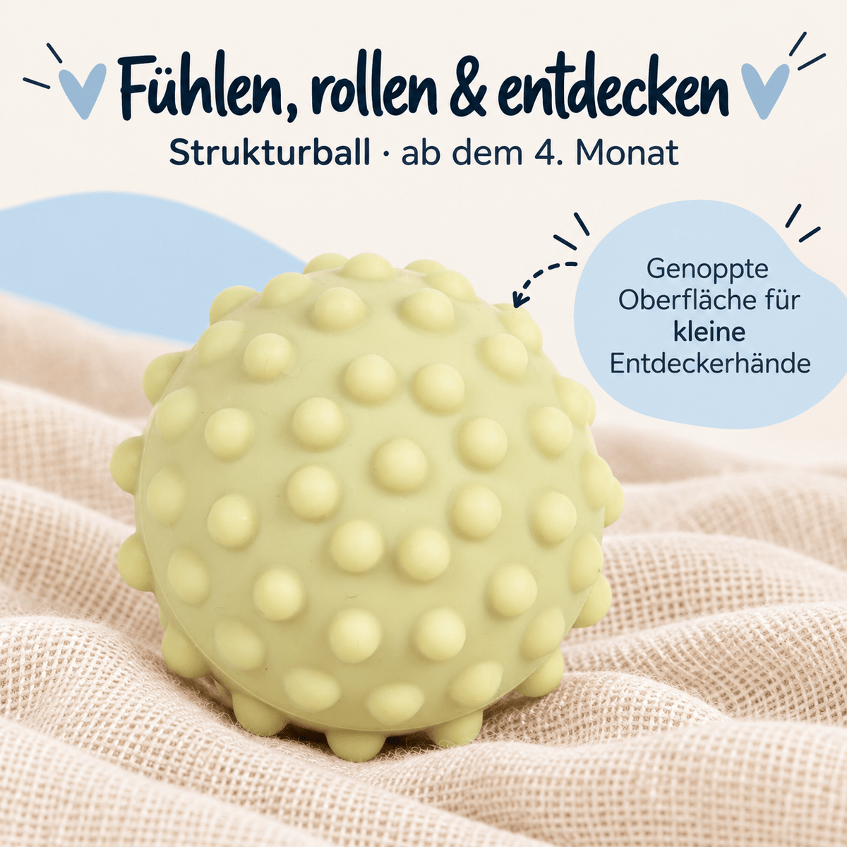 SMALL FOOT Baby-Box - 4 - 6 Monate „Erkunden & Begreifen“ - wunderwunsch