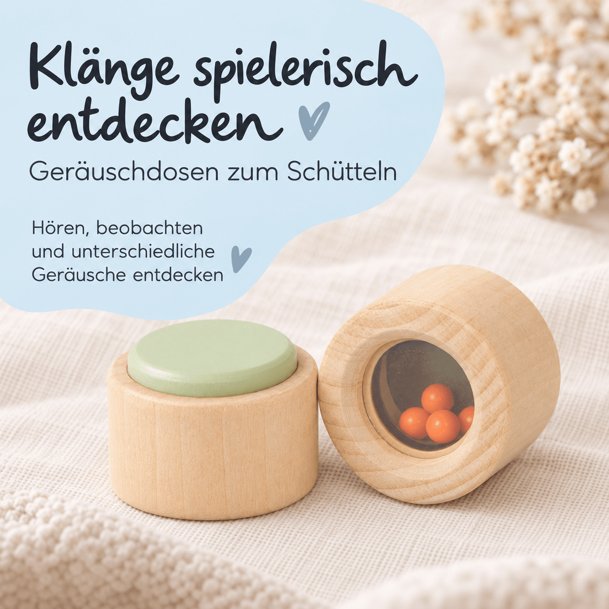 SMALL FOOT Baby-Box - 7 - 9 Monate „Probieren & Verstehen“ - wunderwunsch
