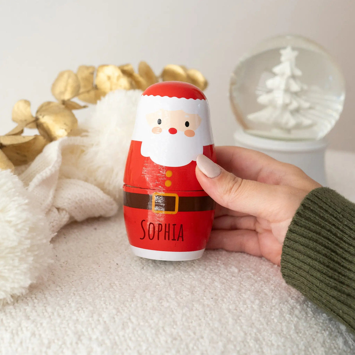SMALL FOOT Matrjoschka Weihnachten - wunderwunsch
