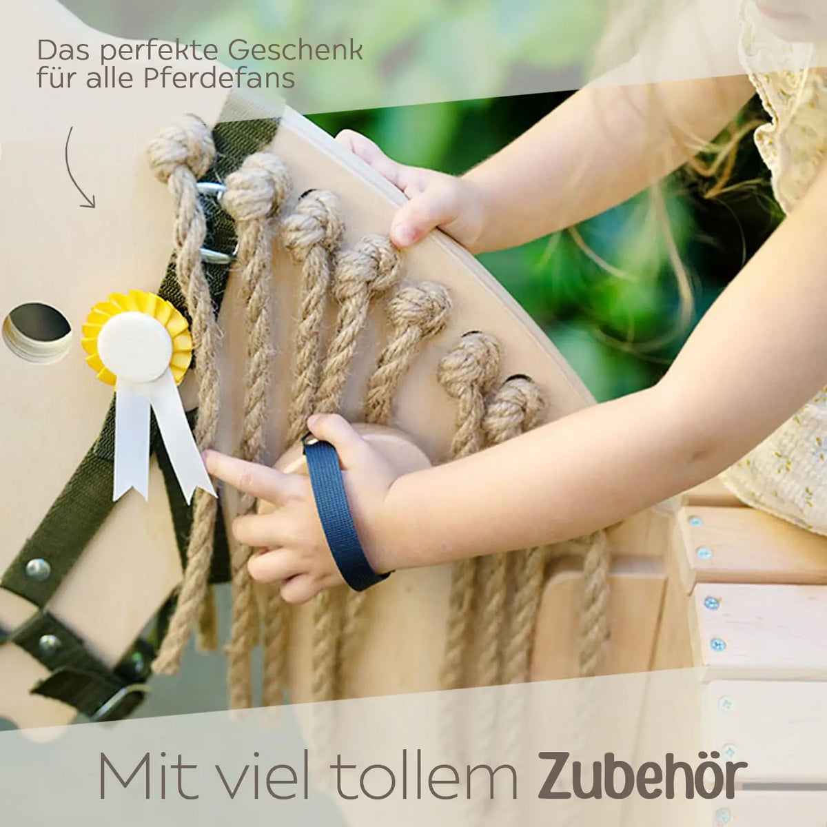 SMALL FOOT Pferdepflege-Set mit Tasche personalisierbar - wunderwunsch