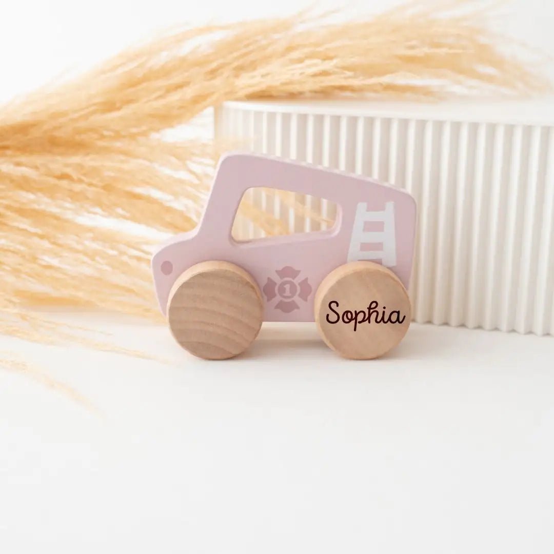 SMALL FOOT Schiebeauto personalisierbar - wunderwunsch