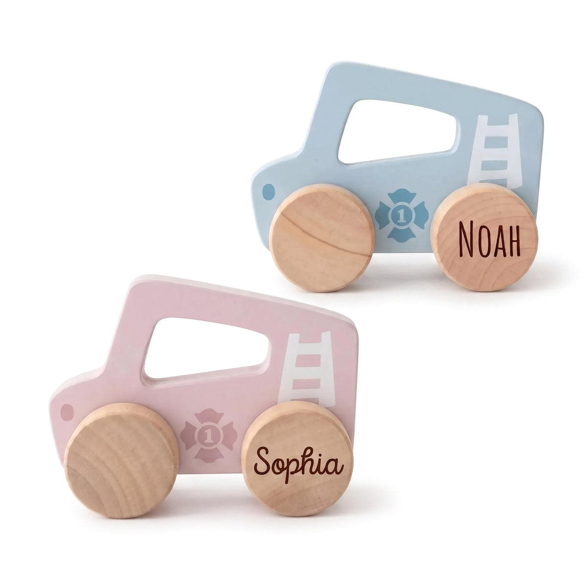 SMALL FOOT Schiebeauto personalisierbar - wunderwunsch