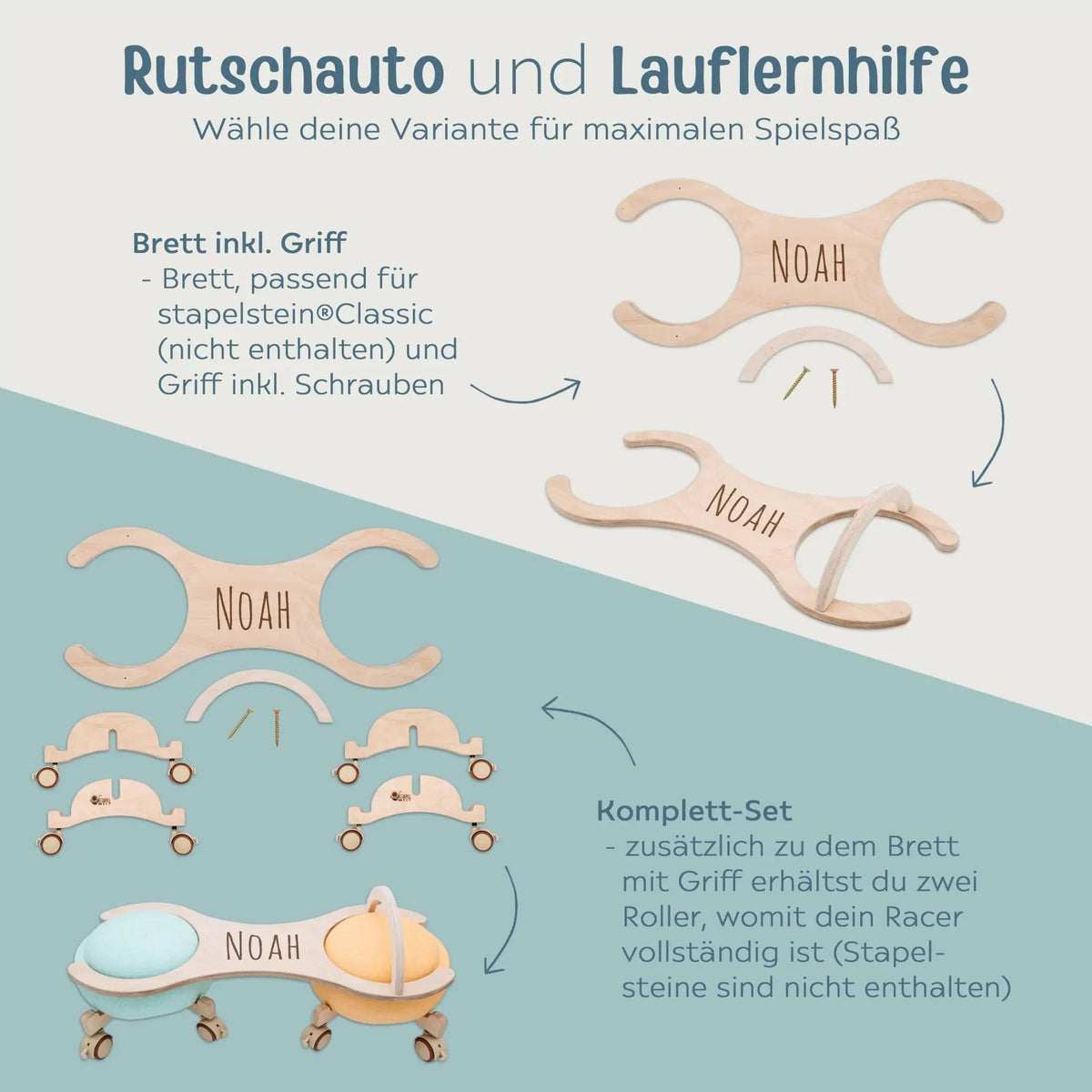 STAPELWELT Abenteuer Racer für stapelstein® - wunderwunsch